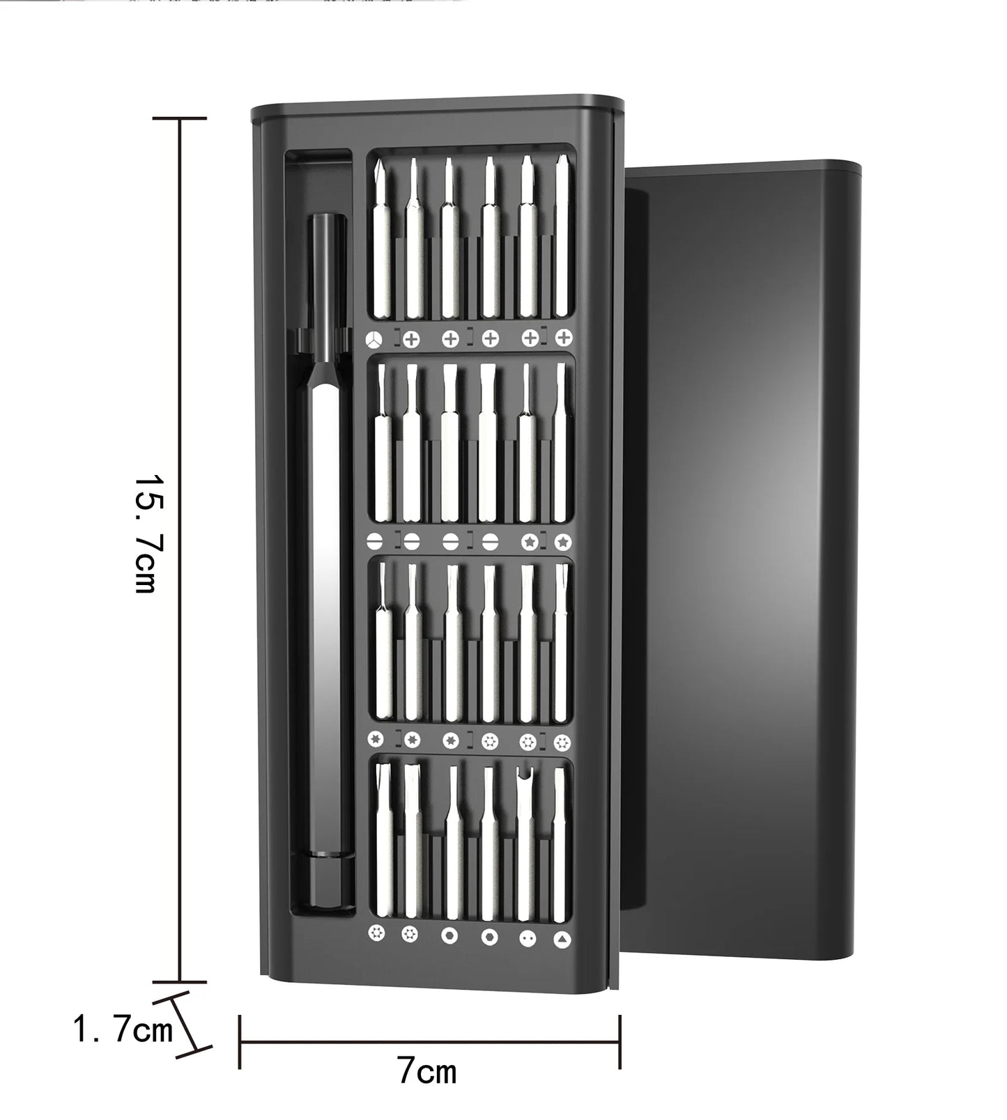 25-in-1 Magnetic Precision Screwdriver Set - Small Repair Tool Kit