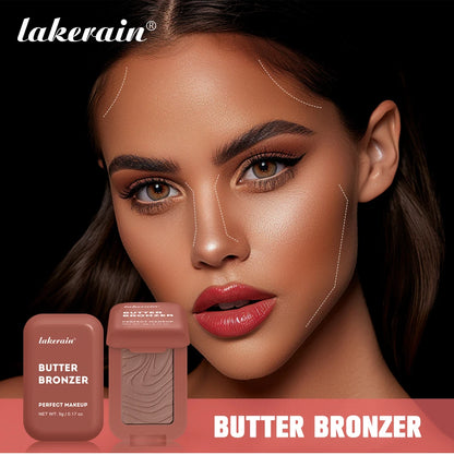 Waterproof Matte Butter Bronzer & Face Contour Powder