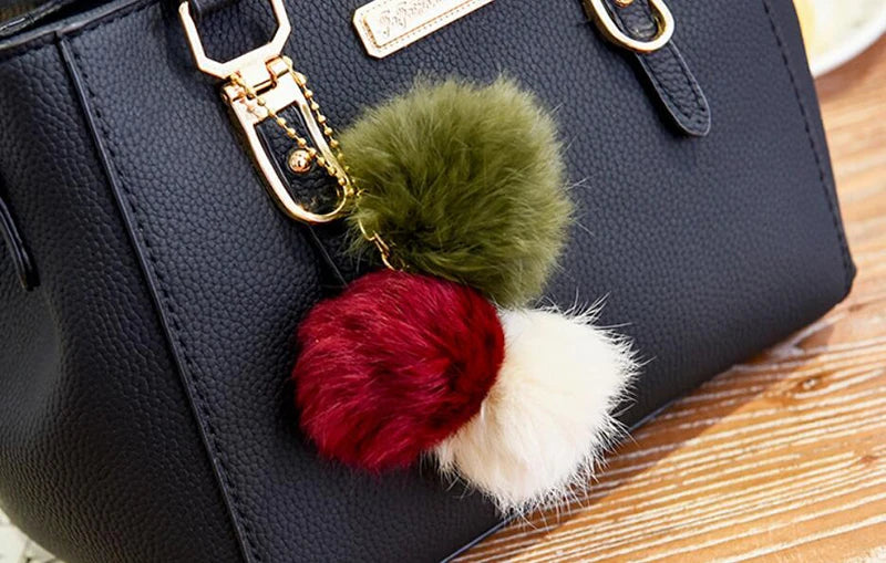 Luxury Vintage Plush Tassel Bag