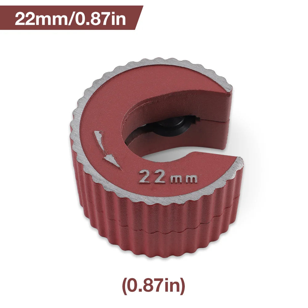 Self-Locking Mini Pipe Cutter - Tube Cutter for Copper, PVC & Aluminum - 9
