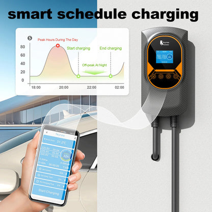 Tesla NACS EV Charging Station 32A/40A/50A WiFi Fast Home Charger
