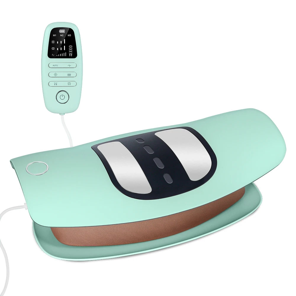 Electric Lumbar Traction Massager with Heat & Vibration - 29
