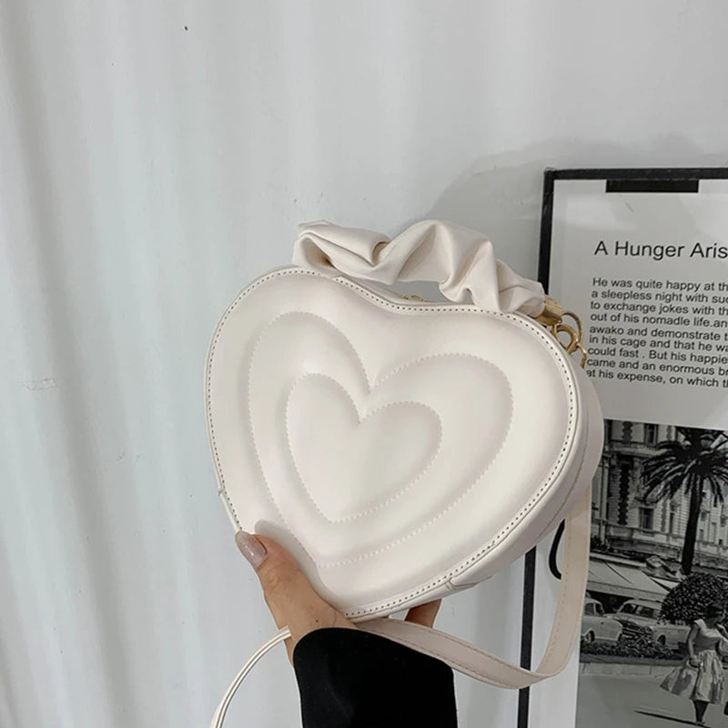 Luxury Quilted Heart Tote