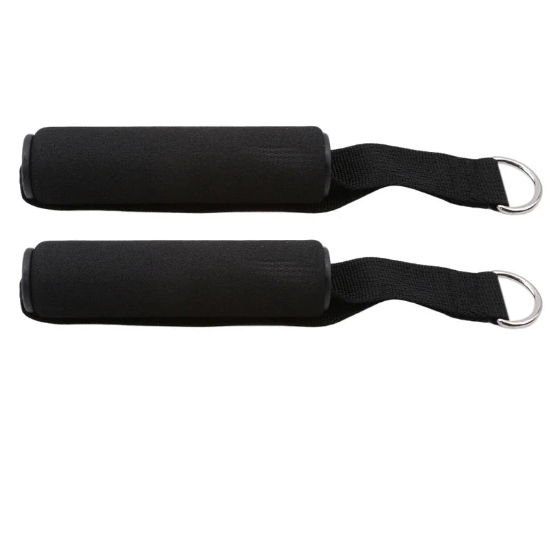 2PCS Heavy Duty Fitness Resistance Band Handles – Non-Slip Gym Grip Straps