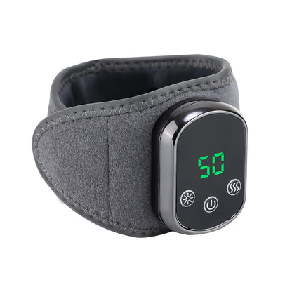 Electric Heated Wrist Massager with Vibration Therapy for Pain Relief