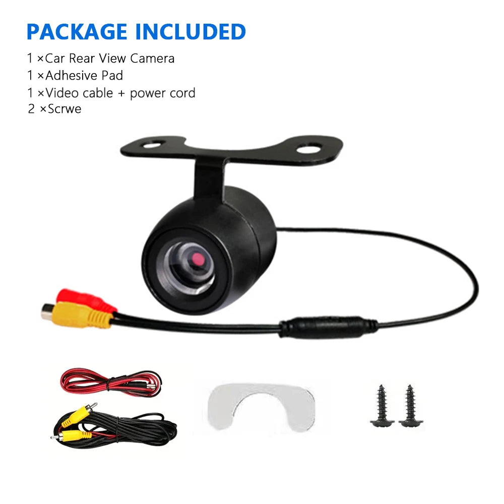 HD 1080P Car Reversing Camera - Night Vision Backup Safety Monitor