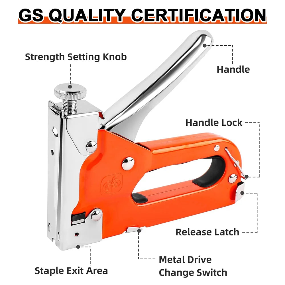 Heavy Duty 4-in-1 Staple Gun Kit - 3