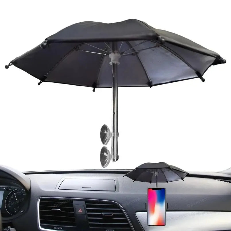 Mobile Phone Parasol Sun Shade Umbrella for Smartphone Screen Protection