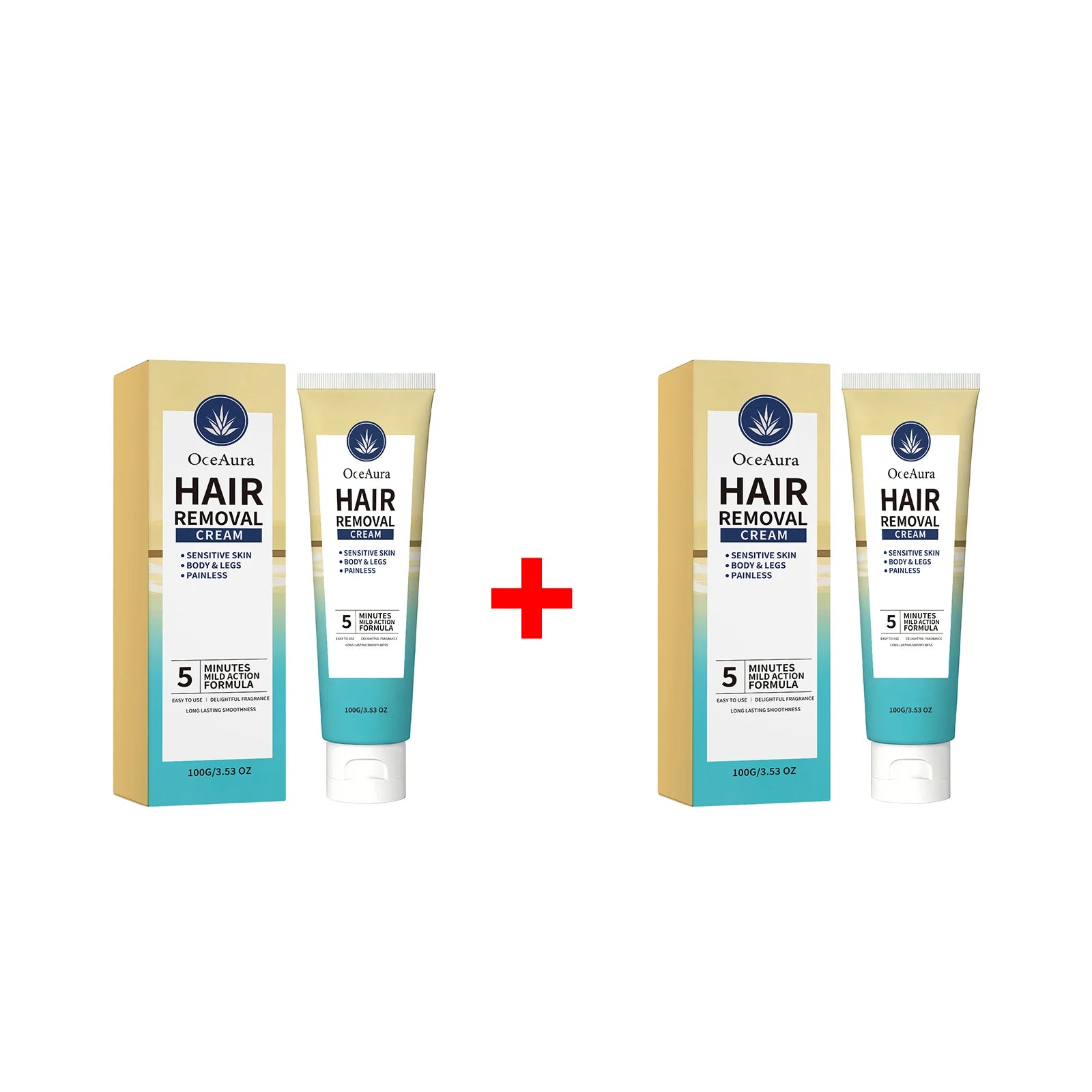 Painless Hair Removal Cream for Sensitive Skin - Fast Acting Depilatory Lotion - 16