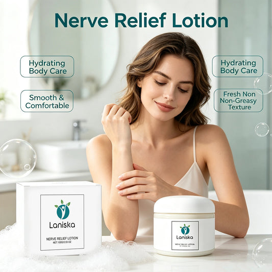 Nerve Relief Soothing Body Lotion for Muscle Relaxation & Deep Skin Hydration