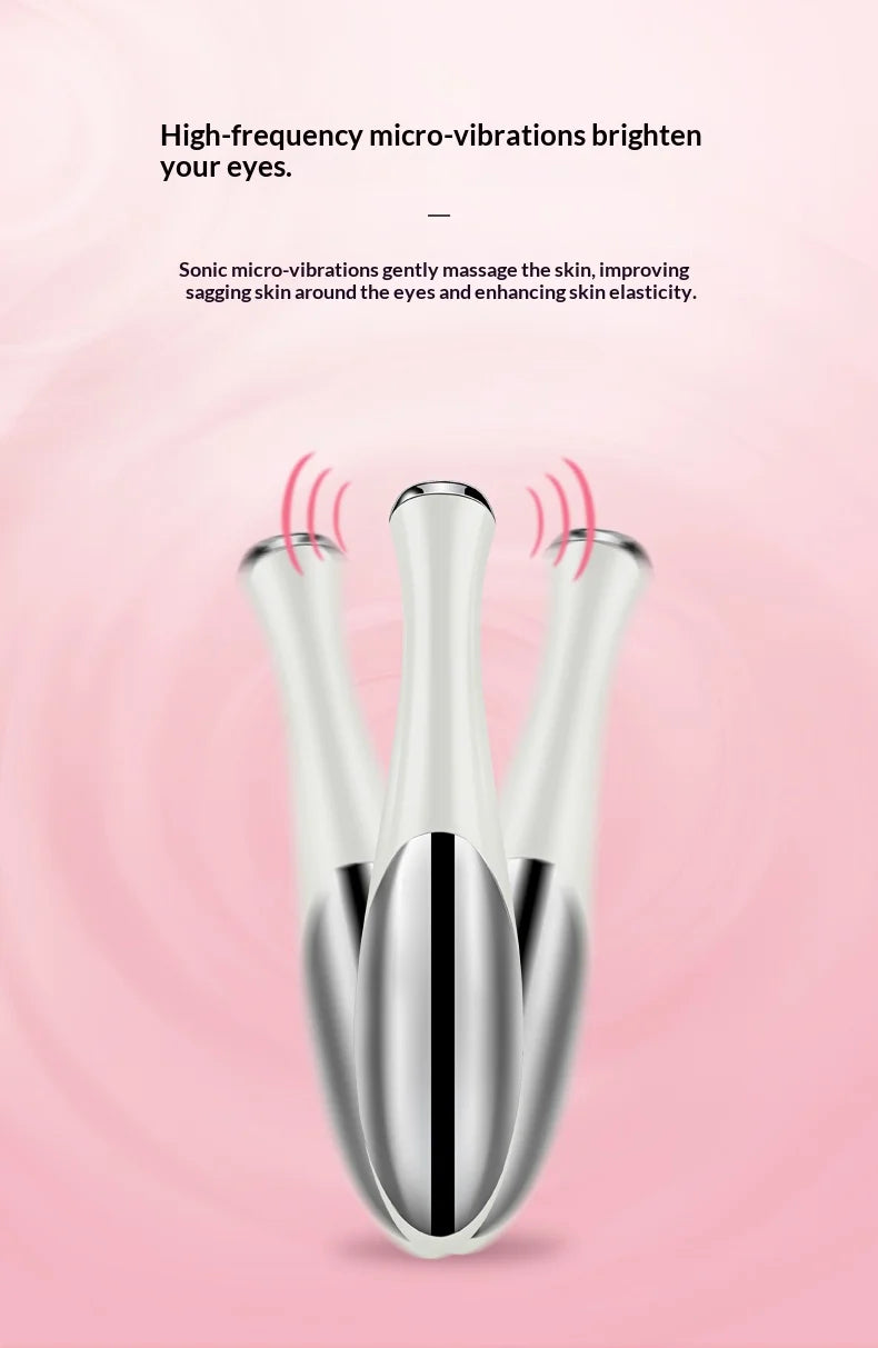 Electric Eye Massager Wand for Dark Circles & Puffiness