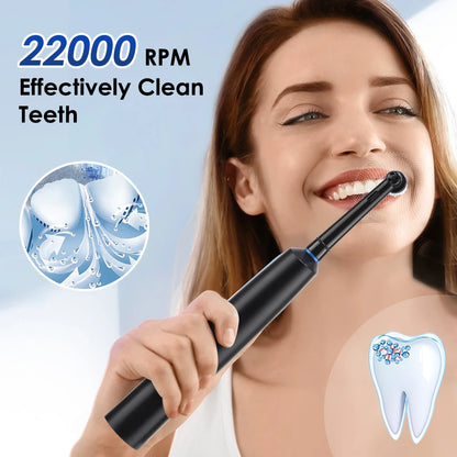 Rechargeable Rotating Electric Toothbrush with 5 Cleaning Modes and 2-Minute Timer