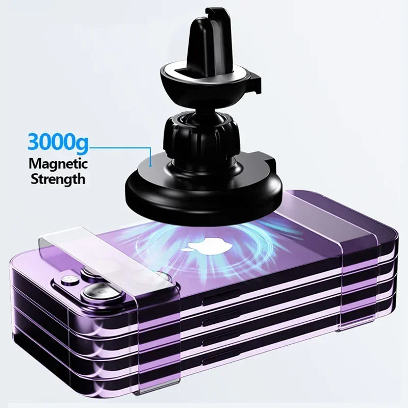 30W Magnetic Fast Wireless Car Charger Holder for iPhone 12-16 Series