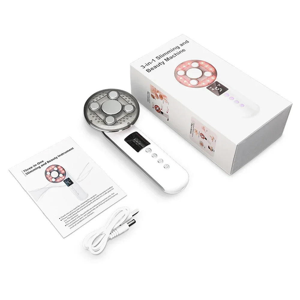 3-in-1 Ultrasonic Body Slimming, Cellulite Remover & Skin Tightening Massager - 17