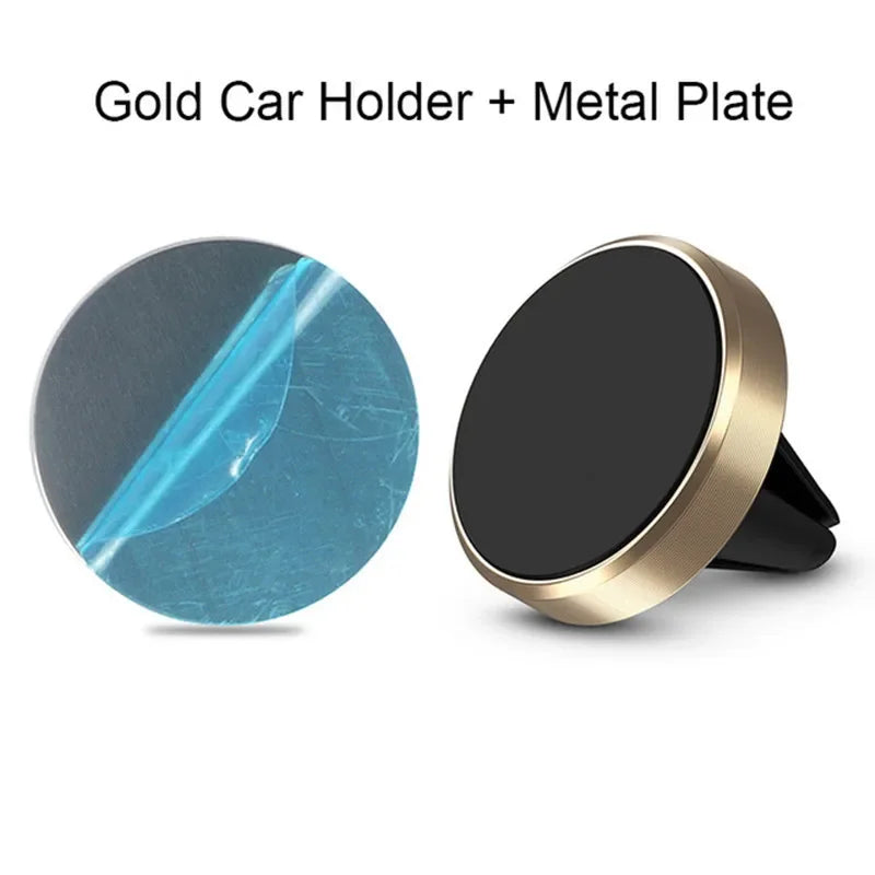Magnetic Air Vent Car Phone Holder - Universal Hands-Free Mount - 6