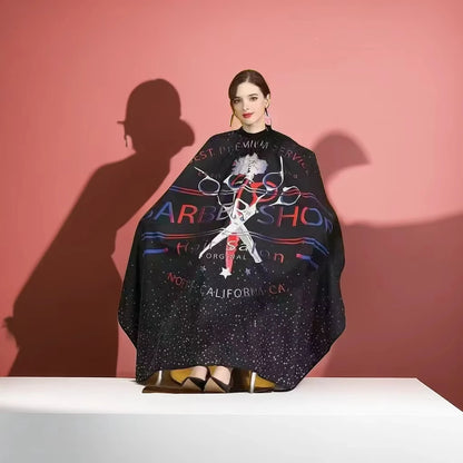 Waterproof Barber Cape - Professional Hairdressing Gown for Haircuts