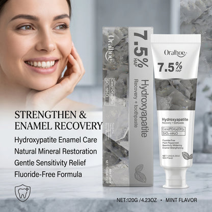 7.5% Hydroxyapatite Enamel Repair & Whitening Toothpaste - Sensitive Teeth Care
