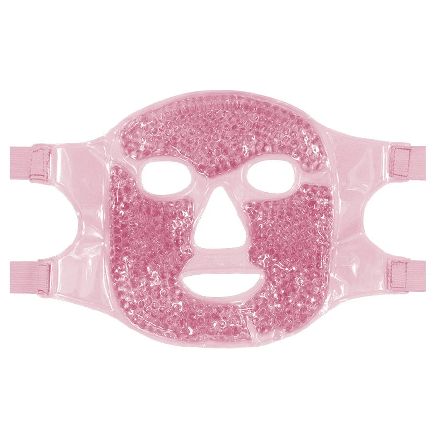 Gel Bead Cooling Ice Face Mask – Hot & Cold Therapy for Face & Eye Care - 20