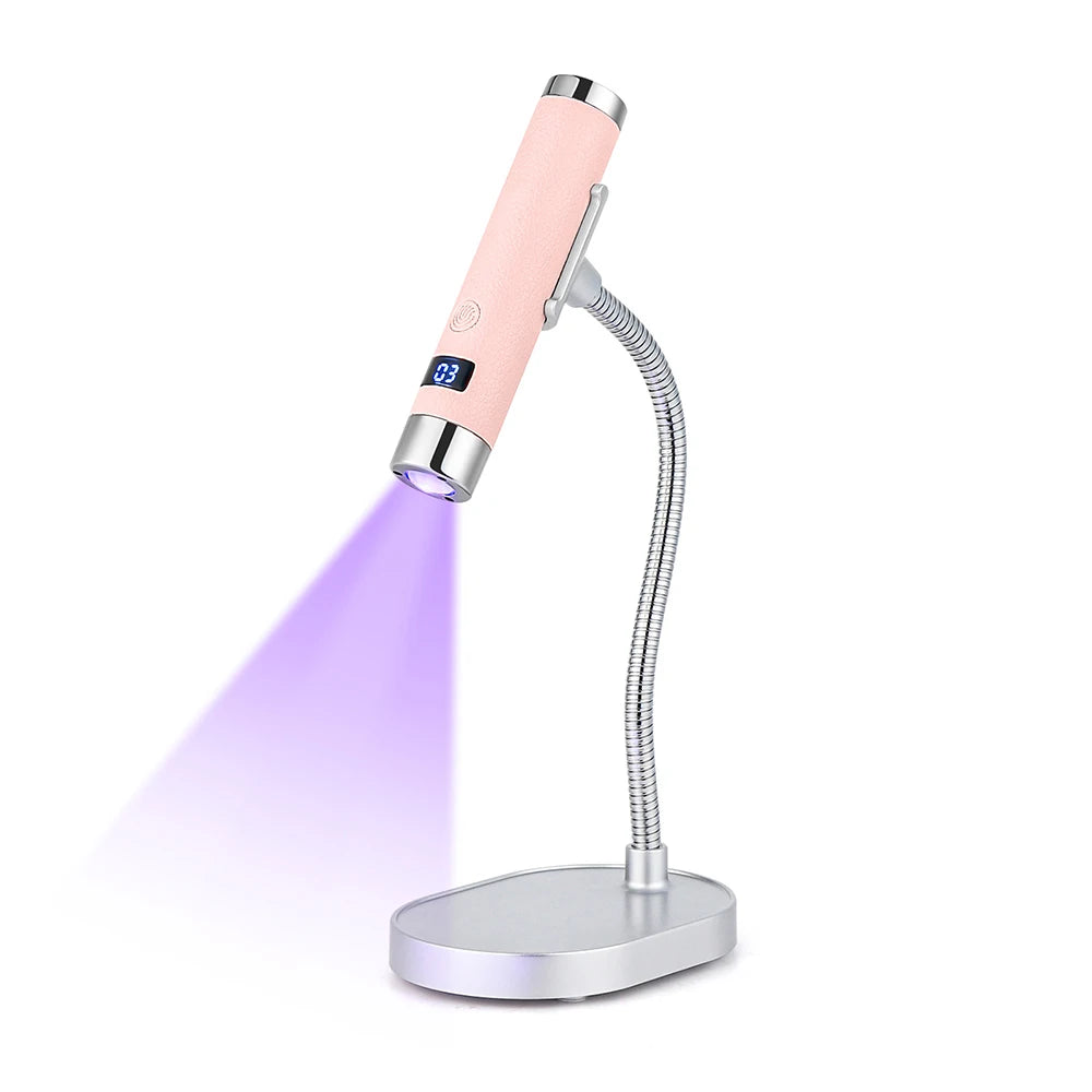 2-in-1 Auto-Sensing UV LED Nail Lamp & Handheld Dryer