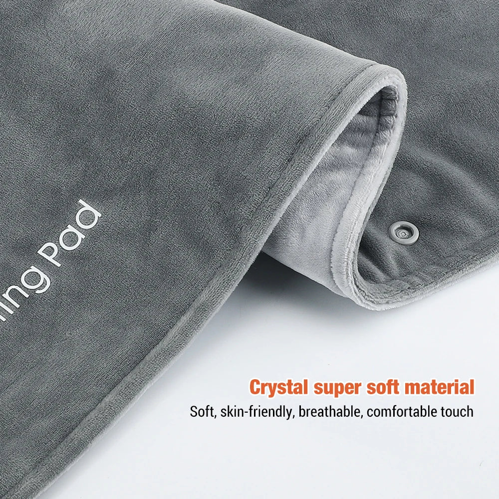 USB Graphene Smart Thermostat Hand Warmer - Portable Heated Warming Bag for Office