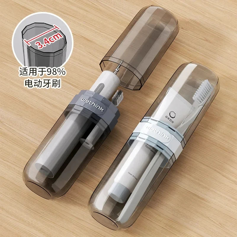 Transparent Toothbrush Travel Case