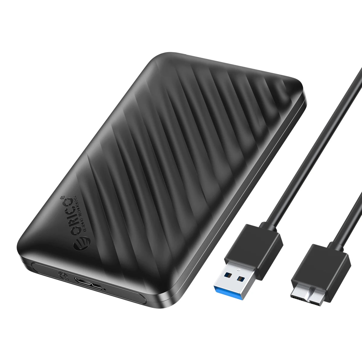 Orico 2.5" USB 3.0 SATA Hard Drive Enclosure - Tool-Free External SSD Case