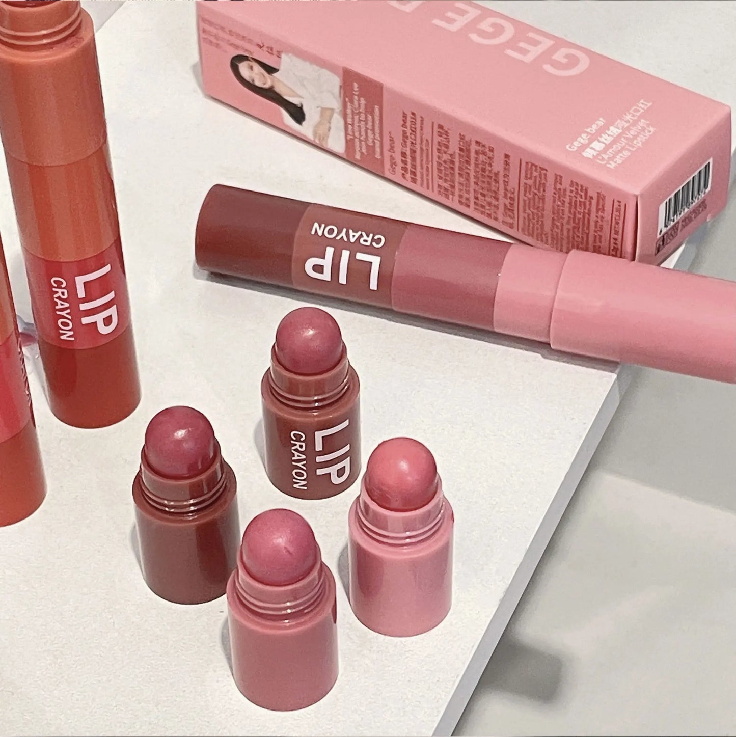 Matte Velvet Mist Lipstick - Long-Lasting Waterproof & Non-Stick Formula
