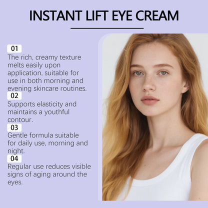 Collagen Instant Lift Eye Cream for Dark Circles & Puffiness