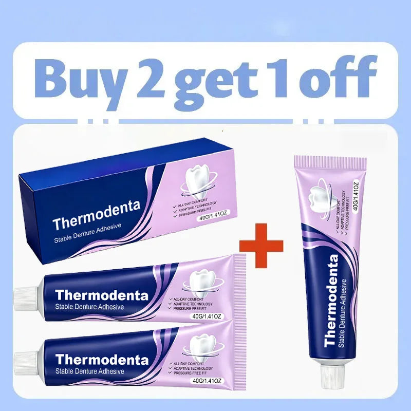 Thermodenta Denture Adhesive Liner for Secure Fit and Comfort - 7