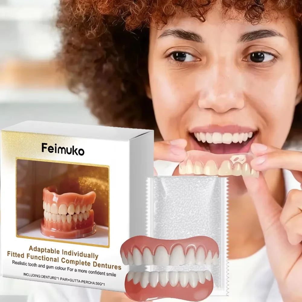 Custom-Fit Dental Veneer Set for Instant Smile Transformation