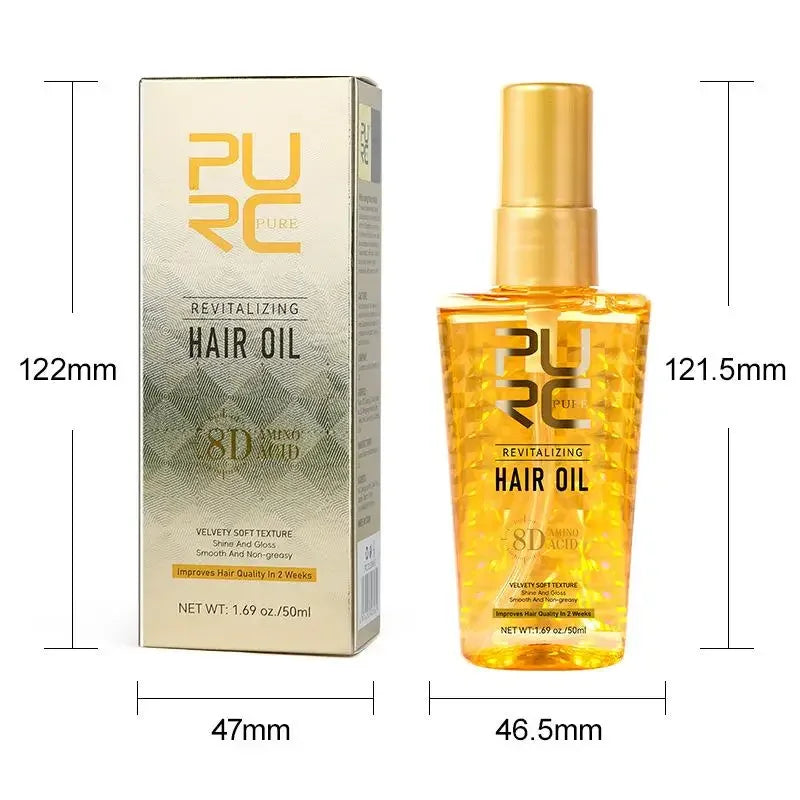 Amino Acid Revitalizing Hair Oil - Deep Nourishing & Frizz Control Treatment