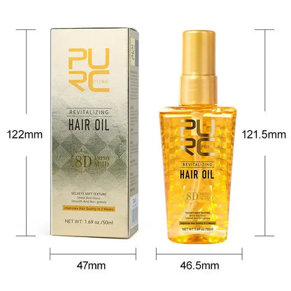 Amino Acid Revitalizing Hair Oil - Deep Nourishing & Frizz Control Treatment