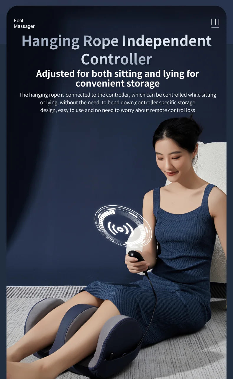 Multifunctional Shiatsu Foot and Leg Massager with Soothing Heat Therapy - 17