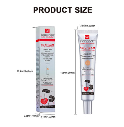 Color Correcting CC Cream - Full Coverage Moisturizing Foundation