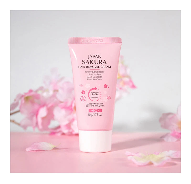 Japan Sakura Painless Hair Removal Cream for Smooth Silky Skin - 19