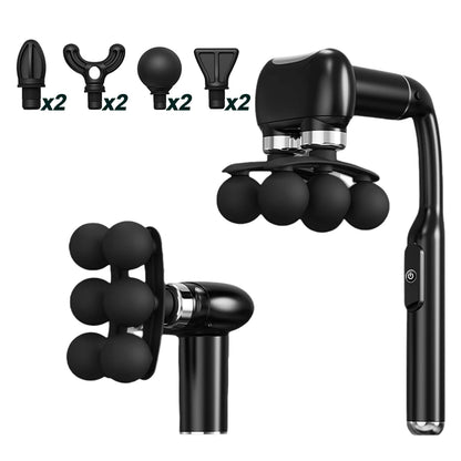 Deep Tissue Muscle Massage Gun with Detachable Handle