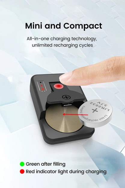 Universal Coin Battery Charger for LIR Series Rechargeable Button Cells