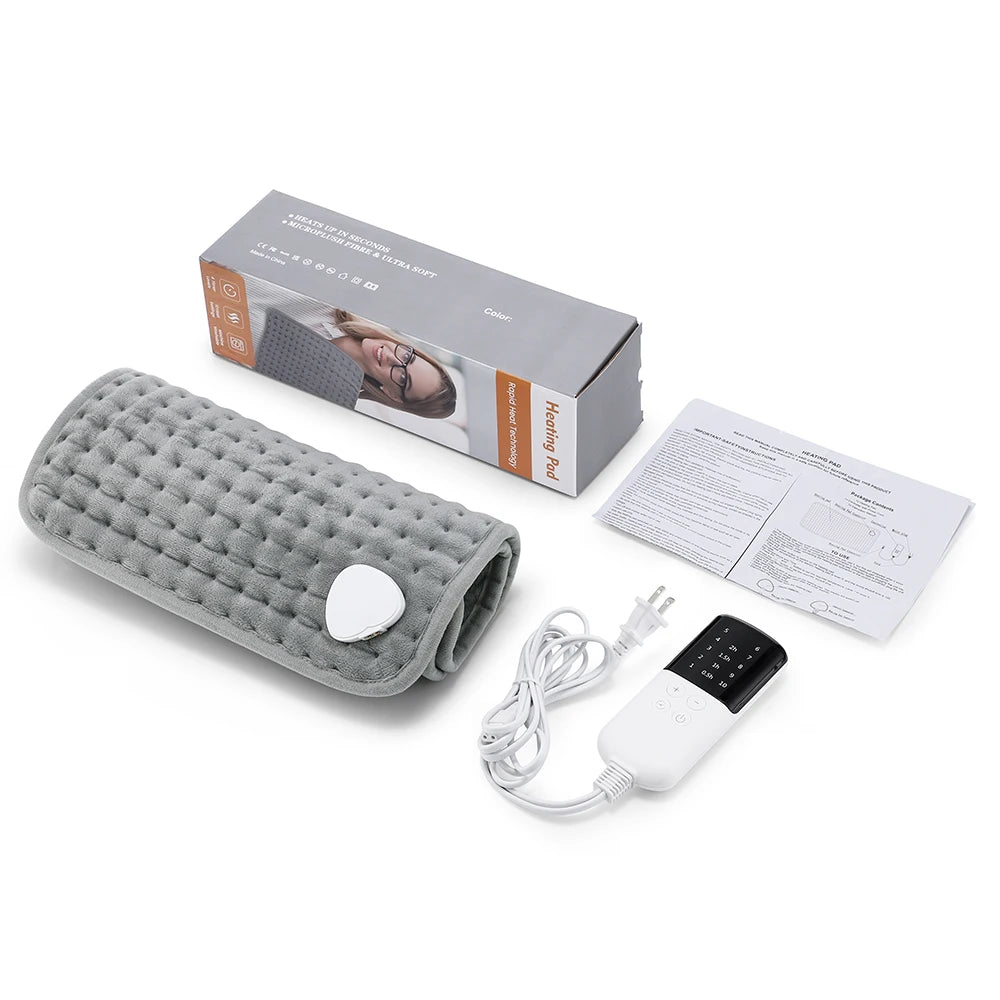 Electric Heating Pad for Back, Neck, and Muscle Pain Relief - 14