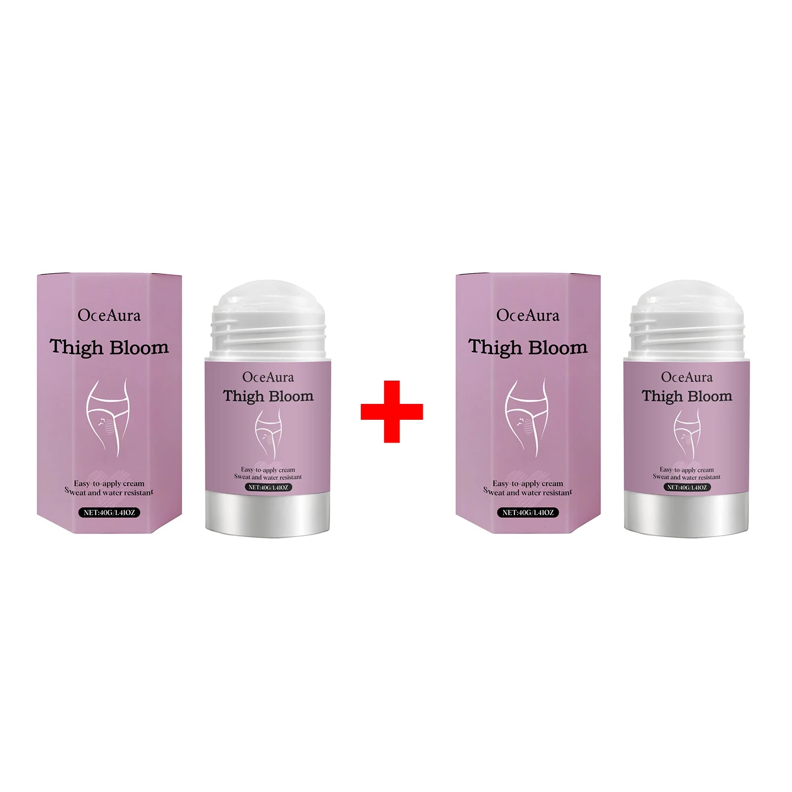 Anti-Chafe Thigh Balm Stick - Waterproof Skin Friction Prevention & Soothing Cream - 14