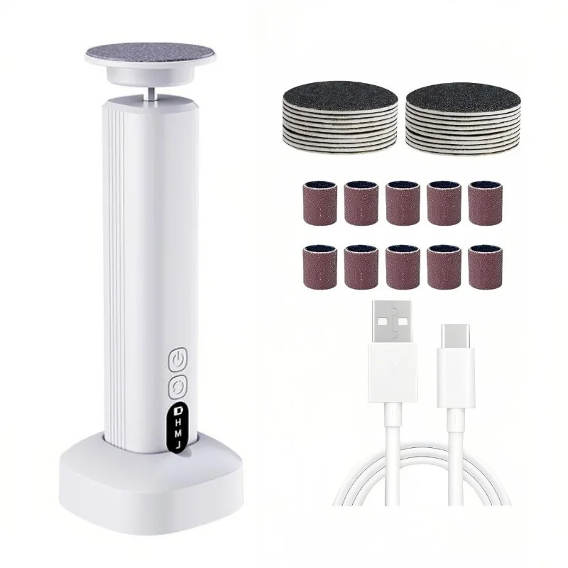 Electric Foot Callus Remover - Professional Cordless Pedicure Tool for Smooth Feet - 1