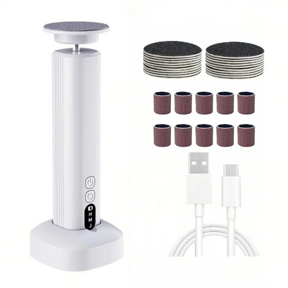 Electric Foot Callus Remover - Professional Cordless Pedicure Tool for Smooth Feet