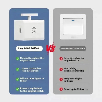 Wireless Smart Switch Pusher - Remote Controlled Auto Light Switch Bot