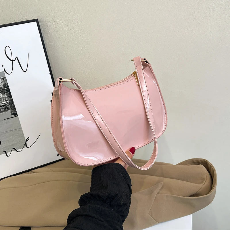 Luxury Retro PU Leather Hobo