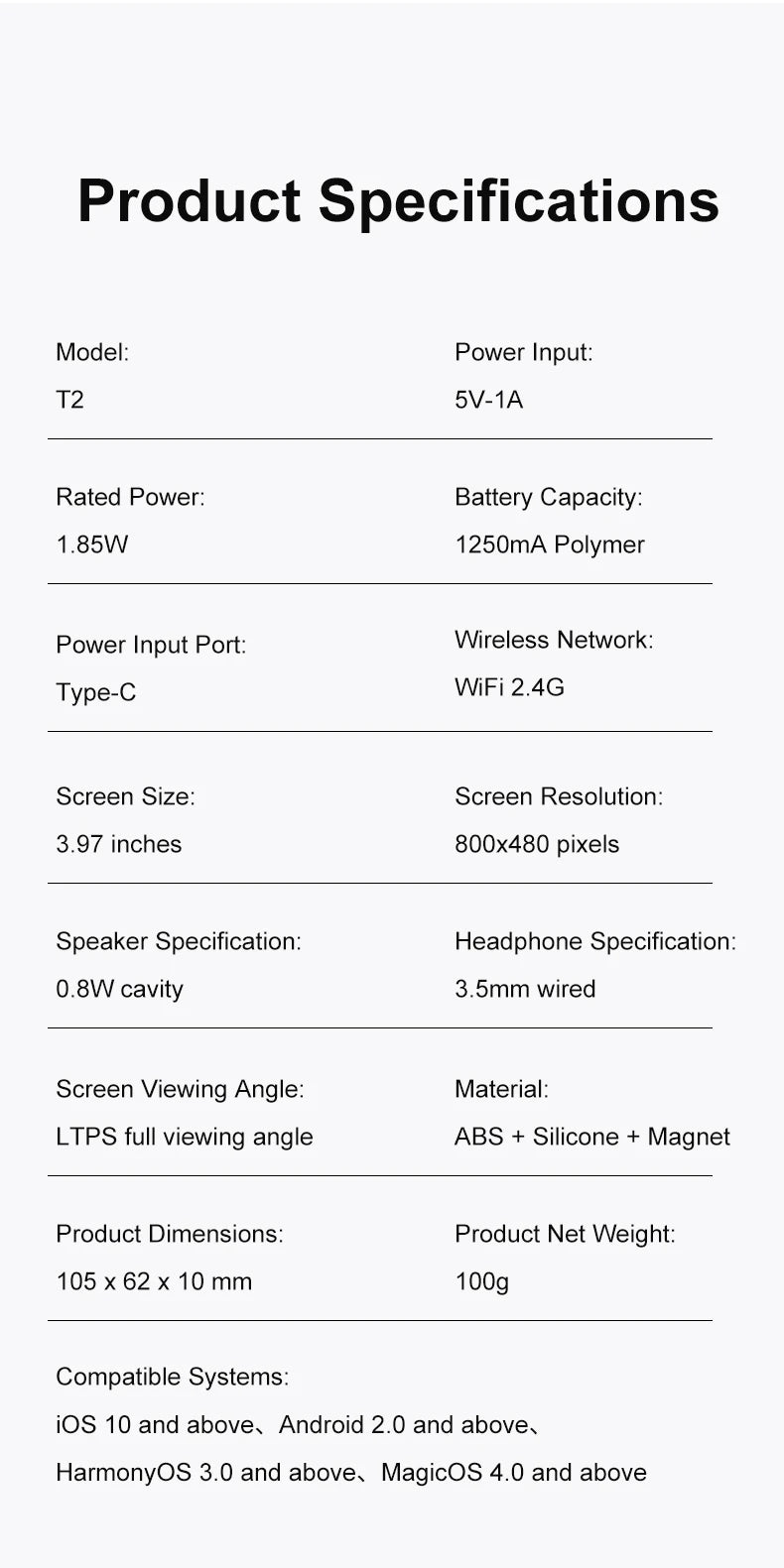 Magnetic Phone Monitor: HD Wireless External Screen for Selfie & Vlogging - 9