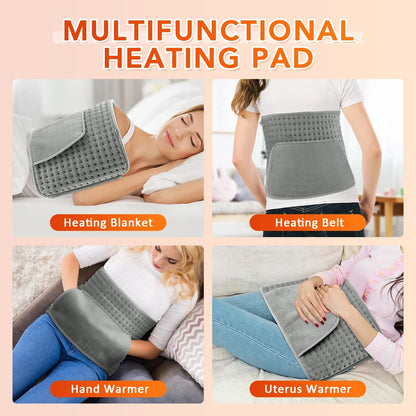 Electric Heating Waist Belt - Thermal Therapy Pad for Back Pain Relief