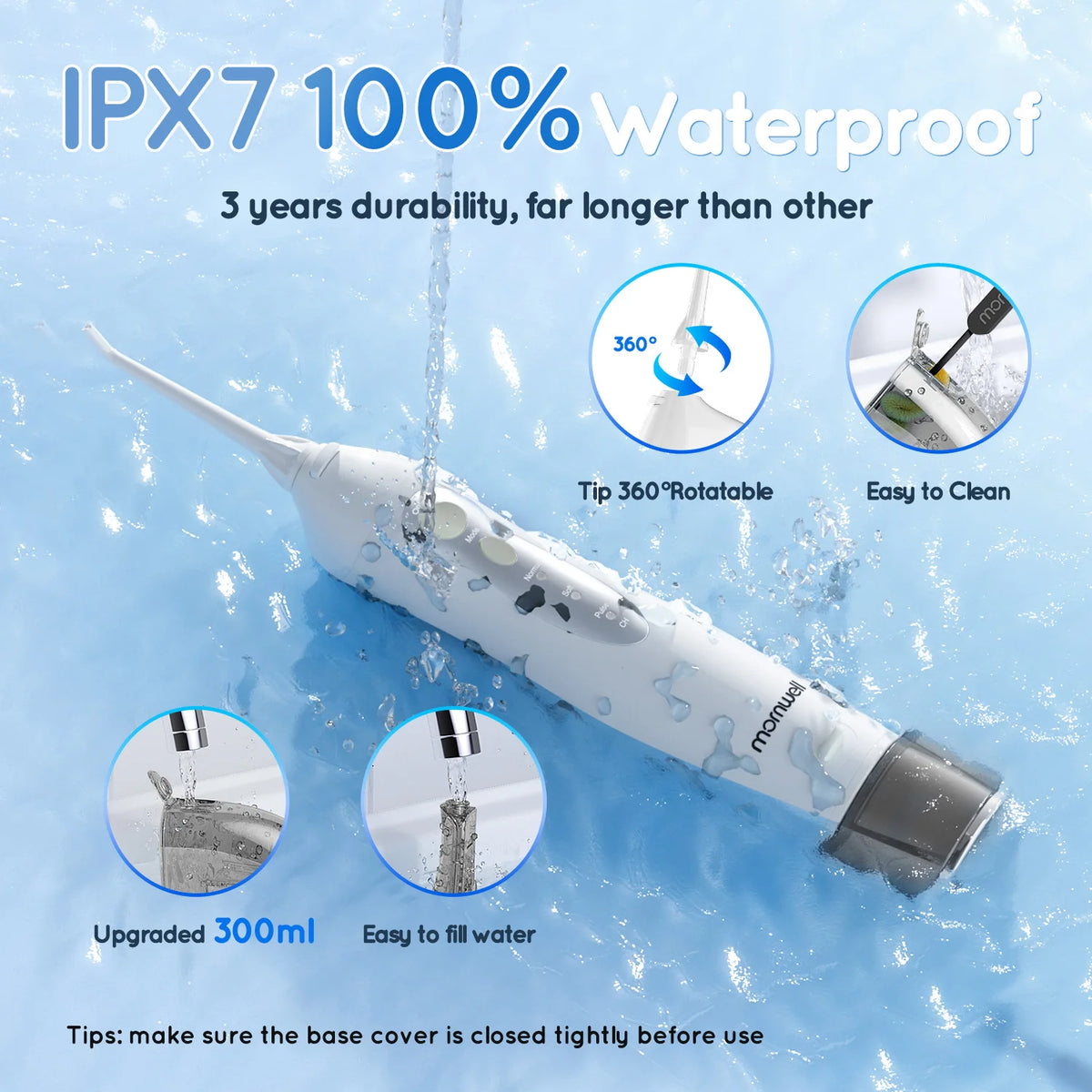 Pro Oral Care Kit: Rechargeable Water Flosser & Electric Toothbrush Set