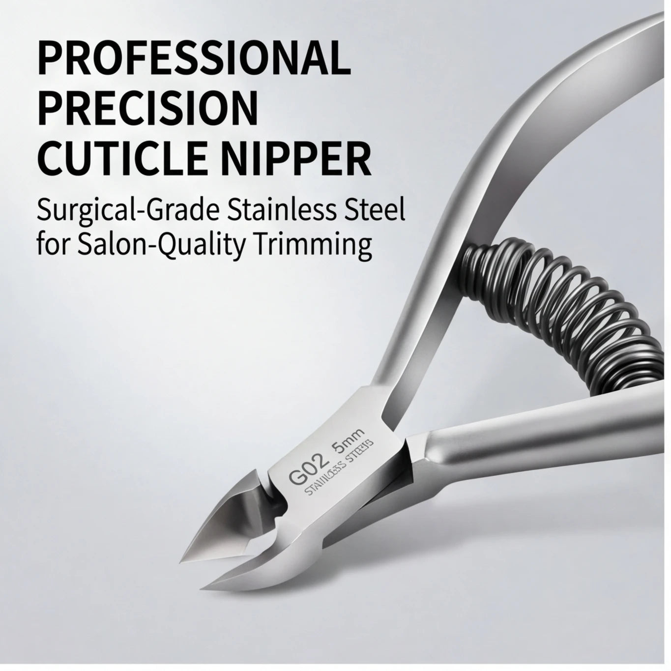 Professional Cuticle Trimmer & Toenail Clipper Pedicure Tool