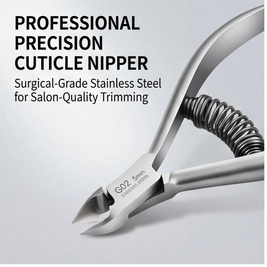 Professional Cuticle Trimmer & Toenail Clipper Pedicure Tool