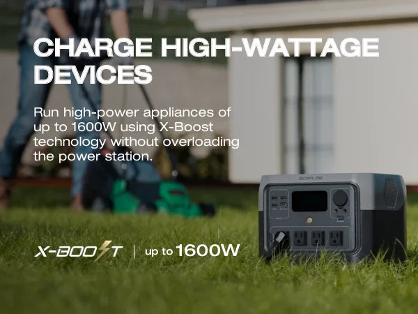 EcoFlow RIVER 2 Pro Portable Power Station: 716Wh LiFePO4 Solar Generator - 21