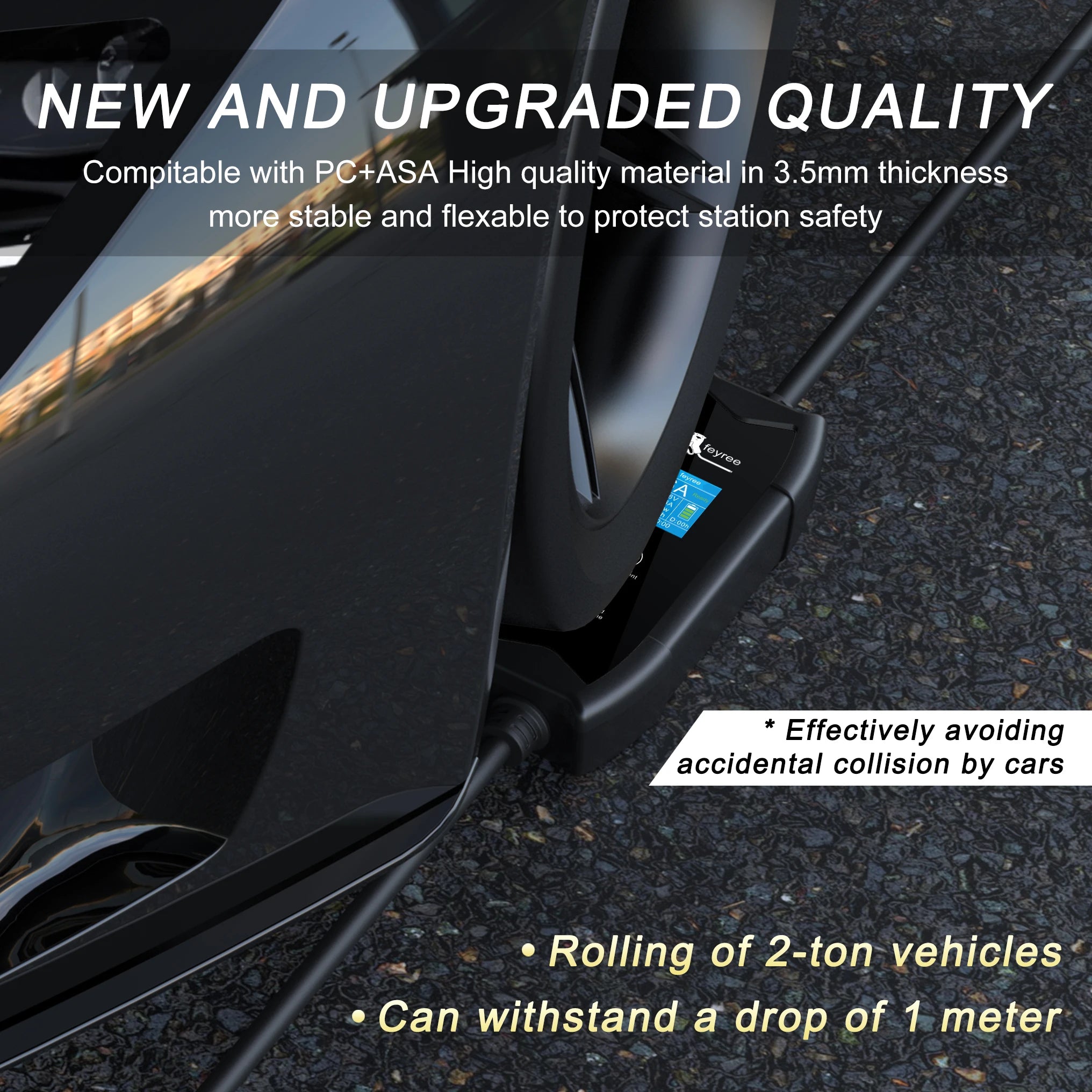 Portable EV Charger 3.5KW Adjustable Electric Vehicle Charging Station - 9